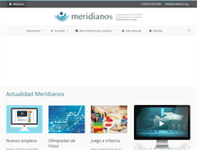 Tablet Screenshot of meridianos.org